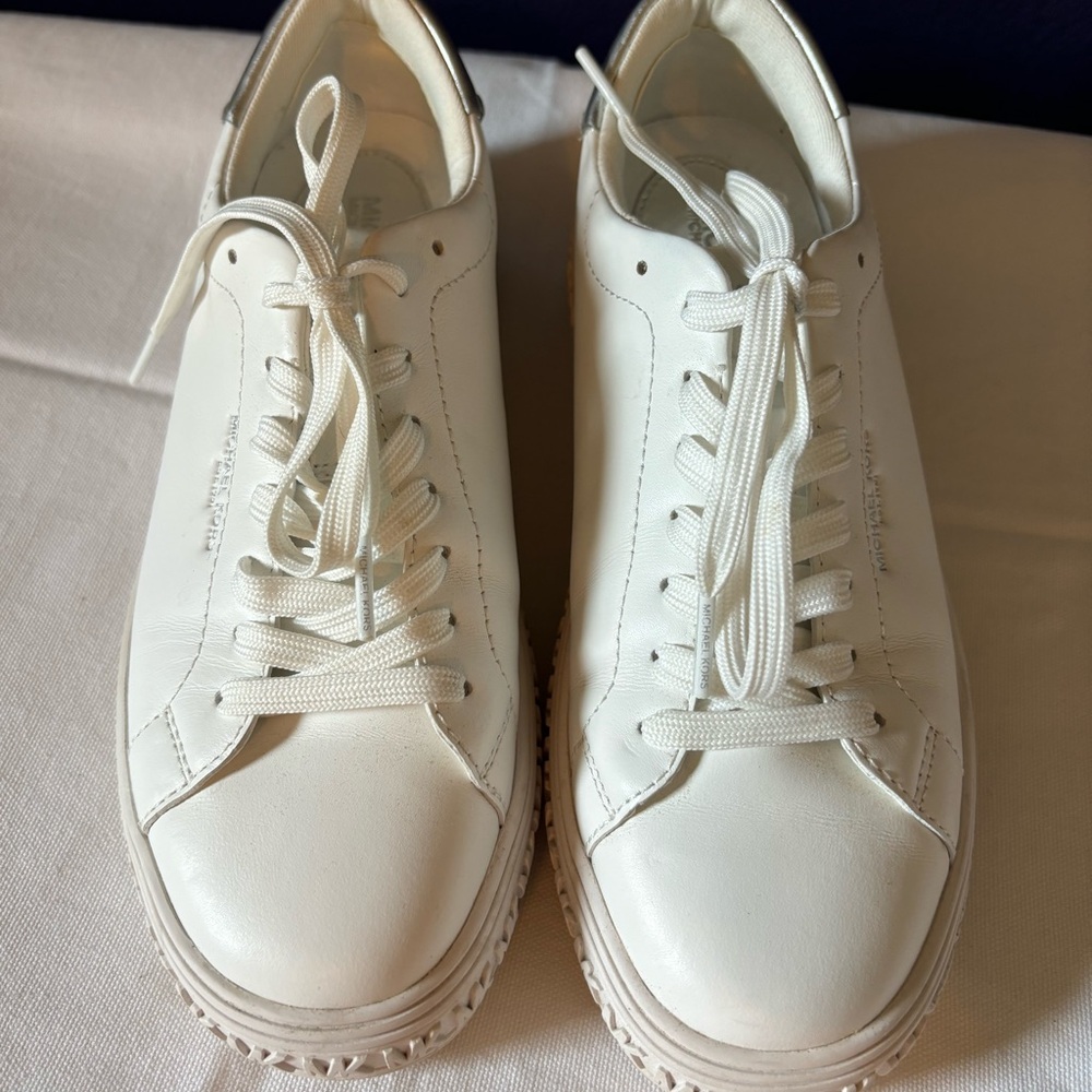 Michael Kors White Sneakers size 5.5